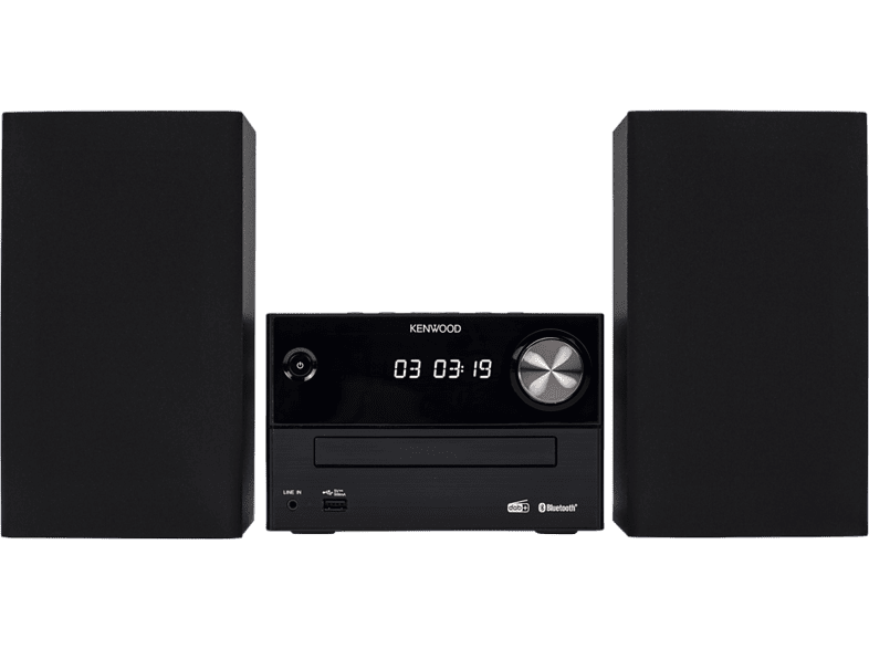 KENWOOD Mini chaîne HiFi Bluetooth CD DAB+ (M-420DAB) – MediaMarkt