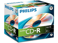 PHILIPS Pack 10 CD-R 700 MB 52x (4021587502561)