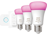 PHILIPS HUE Ampoule Smart White and Color Starter Kit E27 9 W (29135500)