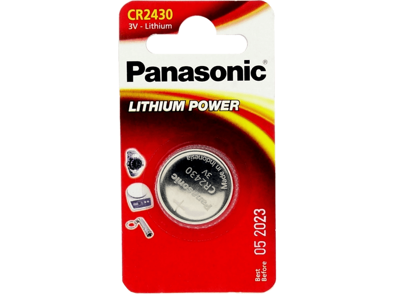 PANASONIC BATTERY Pile Lithium CR2430