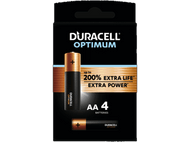 DURACELL Piles AA Alcalines Optimum Pack 4 (5000394137516)