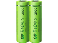 GP BATTERIES Piles AA rechargeables ReCyko 2100 mAh 2 pièces (GP210AAHCE-2WB2)