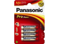 PANASONIC BATTERY Piles alcaline LR03PPG 4 pack