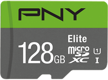 Charger l&#39;image dans la galerie, PNY Carte mémoire microSD 128 GB avec adaptateur (PNYSDU128V111)
