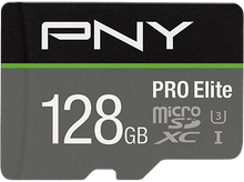 Charger l&#39;image dans la galerie, PNY Carte mémoire microSD PRO Elite 128 GB (PNYPSDU128V311)
