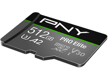 Charger l&#39;image dans la galerie, PNY Carte mémoire microSD PRO Elite 512 GB (PNYPSDUX512U31)

