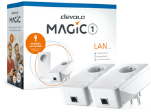 Charger l&#39;image dans la galerie, DEVOLO Powerline Magic 1 LAN Starter Kit (8299)
