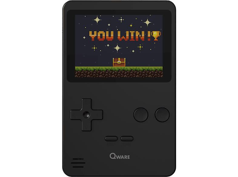 QWARE Console de jeux rétro - 240 jeux (QW SND-HH28BL)