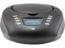 Charger l&#39;image dans la galerie, OK Radio CD Bluetooth DAB+ portable (ORC 230)
