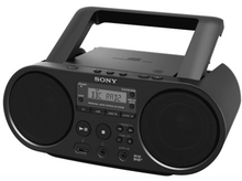 Charger l&#39;image dans la galerie, SONY MPE Radio portable Boombox CD (ZSPS55B.CED)
