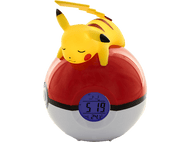 Radio-réveil veilleuse Pikachu et Pokeball (811354)