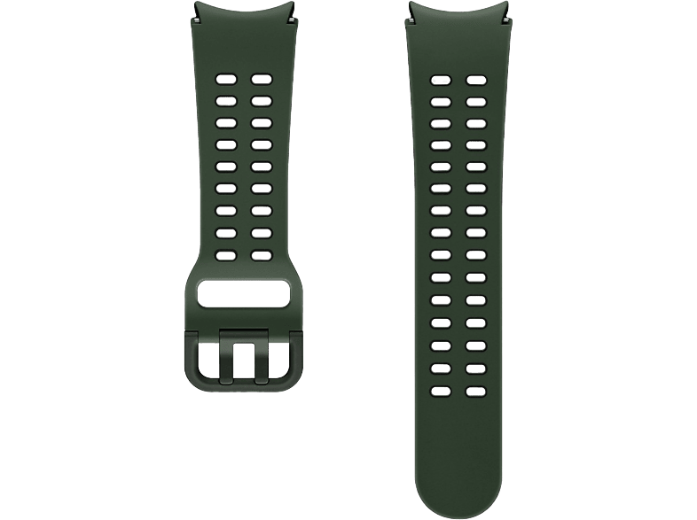 SAMSUNG Bracelet Extreme Sport Band pour Galaxy Watch 4 / 5 / 6 S/M Vert / Noir (ET-SXR93SGEGEU)