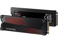 SAMSUNG Disque dur SSD interne 2 TB PRO Heatsink PCIe 4.0 NVMe M.2 (MZ-V9P2T0GW)
