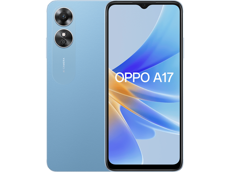 OPPO Smartphone A17 64 GB Lake Blue (CPH2477LE)