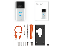 Charger l&#39;image dans la galerie, RING Sonnette vidéo intelligente Doorbell Gen 2 Nickel Satiné (8VRDP7-0EU0)
