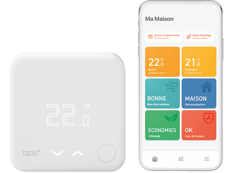 Nouveaux Thermostats Intelligents tado° V3+ pour un air plus sain et plus  de confort