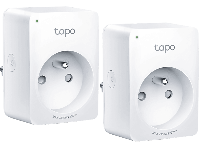 TAPO Mini prise Wi-Fi & Bluetooth Blanc (TAPO P100 2-PACK)