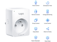 TAPO Mini prise Wi-Fi pour NL / LU Blanc (TAPO P110 1-PACK)