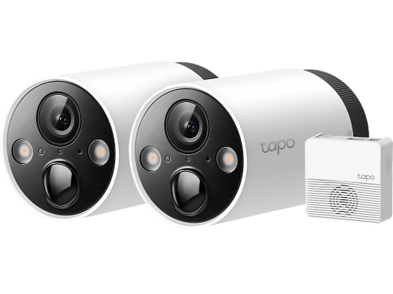 TAPO Caméra extérieure sans fil 2K Wi-Fi (TAPOC420S2)