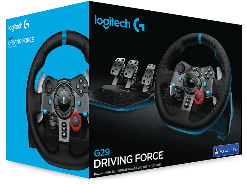 LOGITECH Volant PC G29 Driving Force PS3 / PS4 / PS5 – MediaMarkt