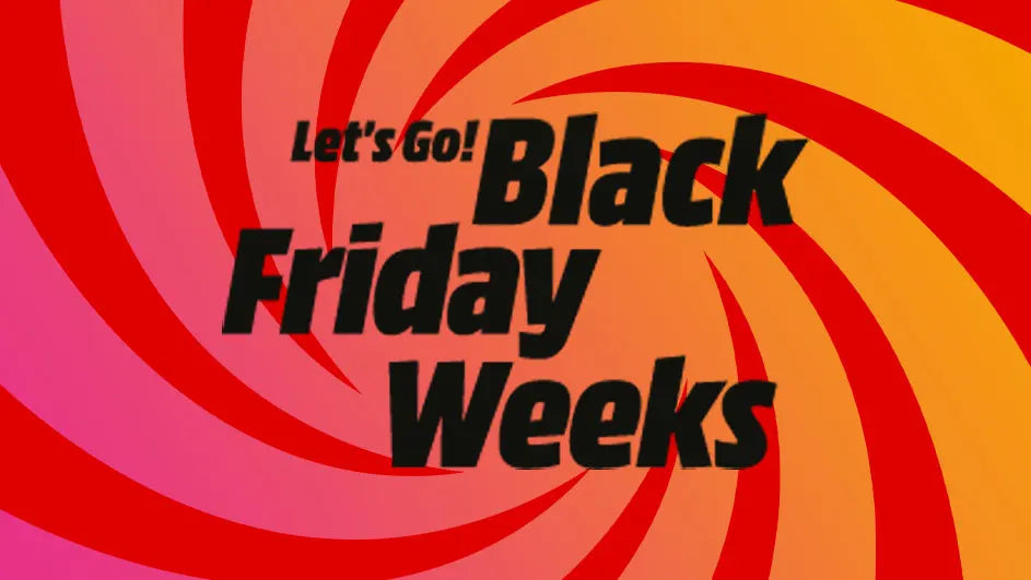 Black Friday Weeks avec le logo MediaMarkt