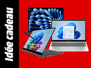 Petite bannière menant à la page Idées cadeaux - PC portables