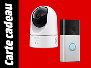 Petite bannière menant à la page Caméra de sécurité & smarthome