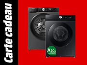 Petite bannière menant à la page Lave-linge