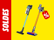 Petite bannière menant à la page Aspirateurs balai