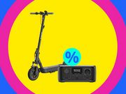 Petite bannière menant à la page Trottinettes électriques & batteries de recharge