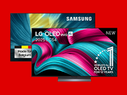 Petite bannière menant à la page Notre sélection de TV OLED