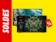 Petite bannière menant à la page TV de plus de 80 pouces