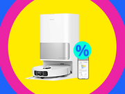 Petite bannière menant à la page Aspirateurs robot