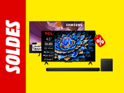 Petite bannière menant à la page TV & barres de son