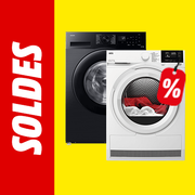 Petite bannière menant à la page Lavage & séchage