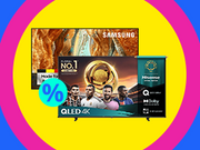 Petite bannière menant à la page TV de plus de 70''