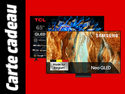 Petite bannière menant à la page TV de 55 à 65 pouces