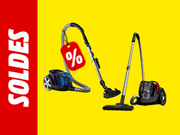 Petite bannière menant à la page Aspirateurs sans sac