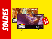 Petite bannière menant à la page TV Samsung