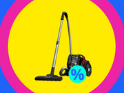 Petite bannière menant à la page Aspirateurs sans sac