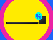 Petite bannière menant à la page Barres de son & projecteurs