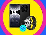 Petite bannière menant à la page Smartphones & smartwatches Xiaomi