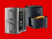 Petite bannière menant à la page Notre sélection de airfryer