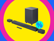 Petite bannière menant à la page Barres de son & projecteurs