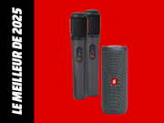 Petite bannière menant à la page Enceintes & micros