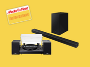 Petite bannière menant à la page Tous les deals barres de son & hi-fi