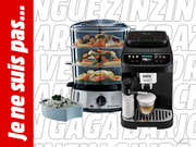 Petite bannière menant à la page Machines à café & petits appareils de cuisine