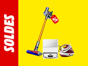 Petite bannière menant à la page Aspirateurs & ménage