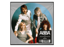 Charger l&#39;image dans la galerie, Vinyle : ABBA, quatre personnes en cercle, fond noir. Texte : I Do, I Do, I Do, I Do, Rock Me.
