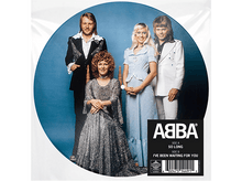 Charger l&#39;image dans la galerie, Un disque vinyle avec ABBA et les détails de l&#39;album. L&#39;image montre les membres du groupe sur un fond bleu. Le disque est dans une pochette plastique.
